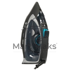 Утюг BBK ISE-2405 черный/серебро, 2400 Вт, 45 г/мин, 170 г/мин, 320 мл