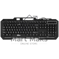 Клавиатура проводная Ritmix RKB-221BL черный