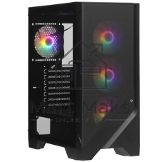Компьютерный корпус MSI MAG FORGE 120A Mid-Tower, ATX, 2xUSB 3.2, Audio I/O, 6x120мм autoRGb Fan PWM RGb PWM Control Board, Tempered Glass Window