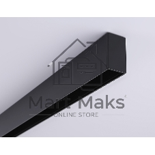 Шинопровод накладной Ambrella light GL1006 BK черный IP20 220V 3000*30.6*56