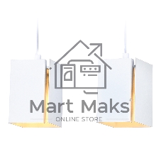 Светильник подвесной TN5131/2 WH белый E27/2 max 40W 260*80*1150