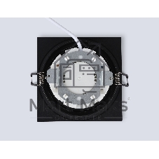 Светильник Ambrella light TN6609 BK черный IP44 GX53 max 15W 110*110*23