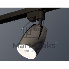 Светильник Ambrella light XT1123013 DCH/SBK/FR черный хром/черный песок/белый матовый MR16 GU5.3 (A2521, C1123, N7165)