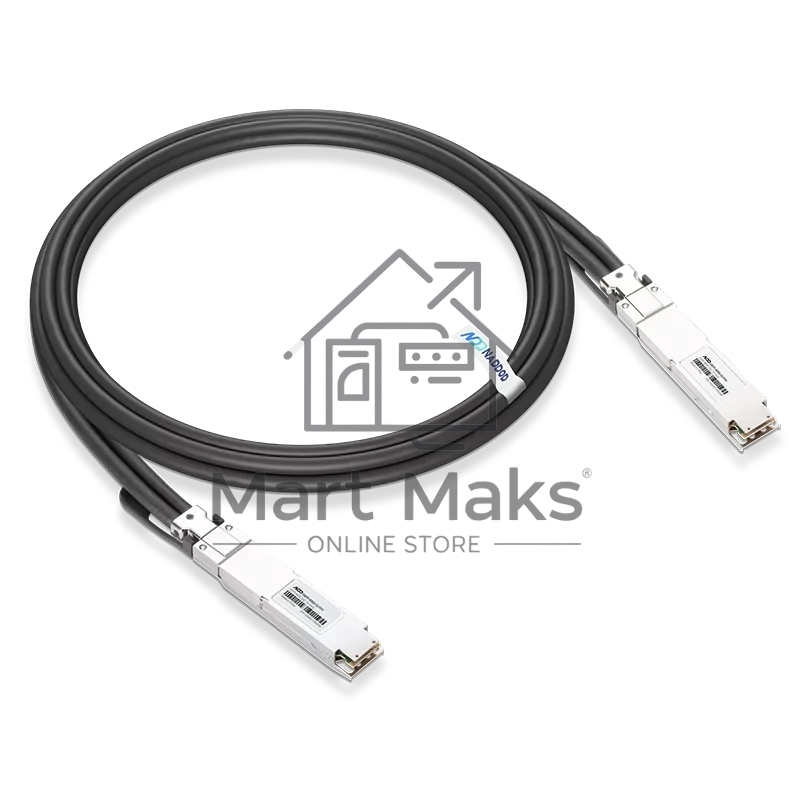Кабель NADDOD 0.5m (1.6ft) NVIDIA/Mellanox Compatible 400G DAC OSFP RHS/Flat Top 4x100G PAM4 to OSFP RHS/Flat Top 4x100G PAM4 InfiniBand NDR Passive Direct Attach Copper Cable