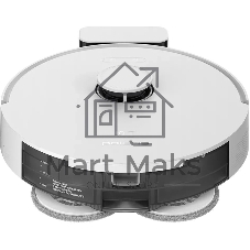 Робот-пылесос Polaris IQ Home PVCR 4750 белый, 5000 мAч Li-ion, уборка сухая/влажная, пылесборник контейнер 0,22 л