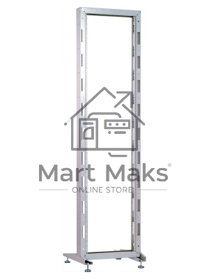 Стойка однорамная ЦМО СТК-33 33U 600ммX600мм направл.закл.гайки 180кг серый