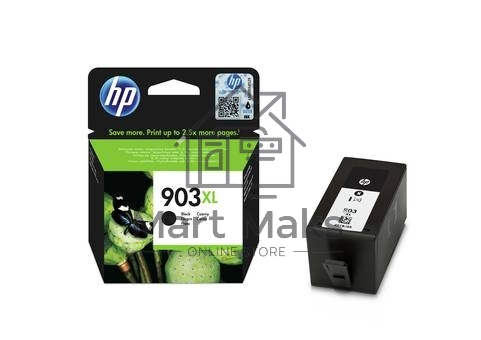 Картридж струйный HP 903XL T6M15AE черный для HP OJP 6960/6970 (825стр.)