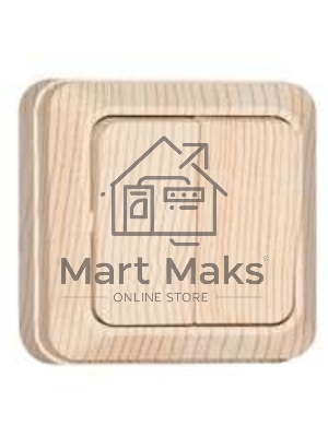 Выключатель 2-кл. ОП Олимп 10А сосна UNIVersal 5560834