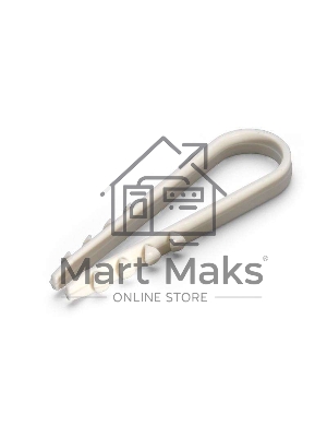 Дюбель-хомут ДХ 19-25 нейлон белый (уп.100шт) Fortisflex 57551