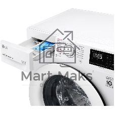 Стиральная машина LG F2V3GS3W белый, загрузка фронтальная 8,5 кг, 1200 об/мин., класс: А
