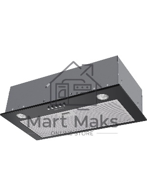 Вытяжка встраиваемая Maunfeld Crosby Power 50 черный, 50 см, 1050 куб. м/ч, 51.8 дБ