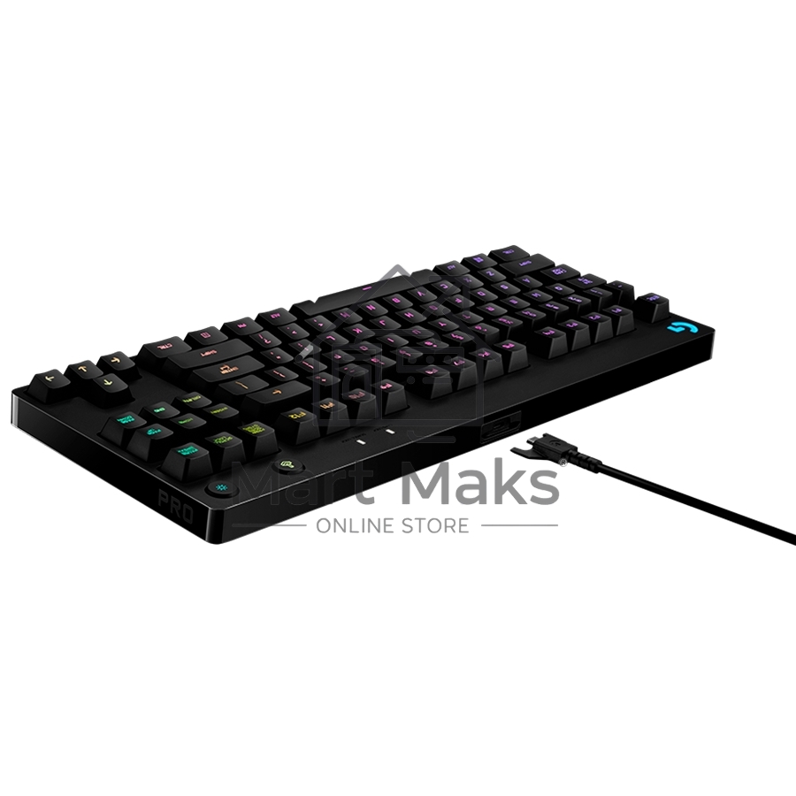 Клавиатура Logitech G Pro (920-009393) проводная, USB, черный