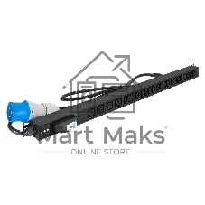 Блок розеток вертикальный ExeGate ServerPro PDU-V420 Al-20C134C19-IEC309-32A-1P (19