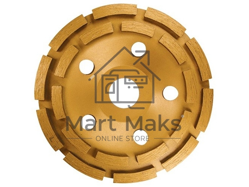 Чашка алмазная MATRIX зачистная, 180 мм, двухрядная 72998