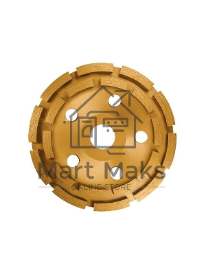 Чашка алмазная Matrix зачистная, 180 мм, двухрядная