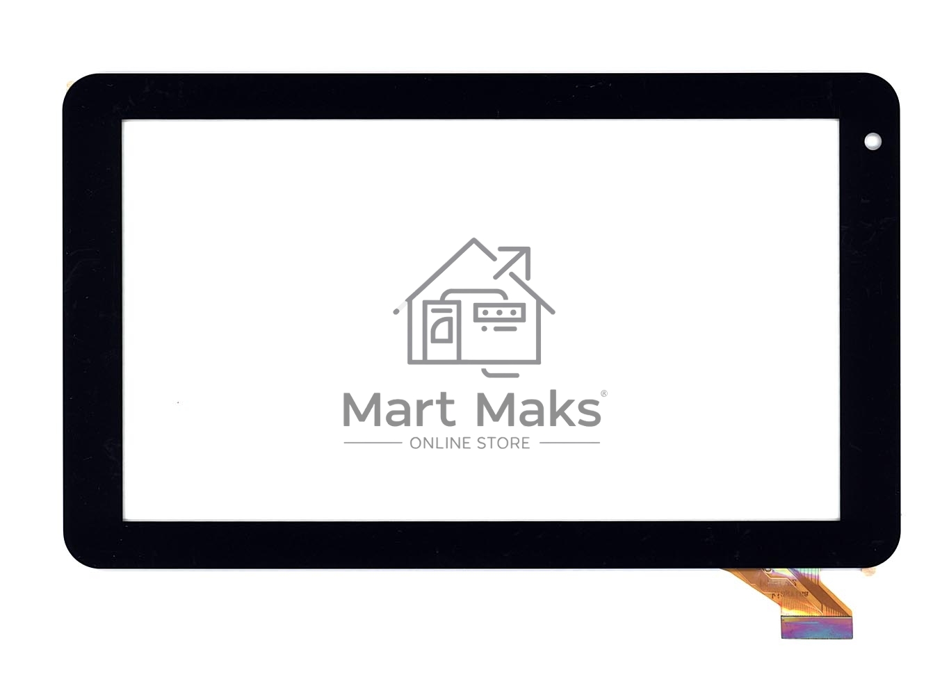 Сенсорное стекло (тачскрин) для Prestigio SmartKids 3997, черное