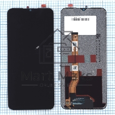 Дисплей для OPPO A17 (CPH2477), A17k (CPH2471) в сборе с тачскрином черный