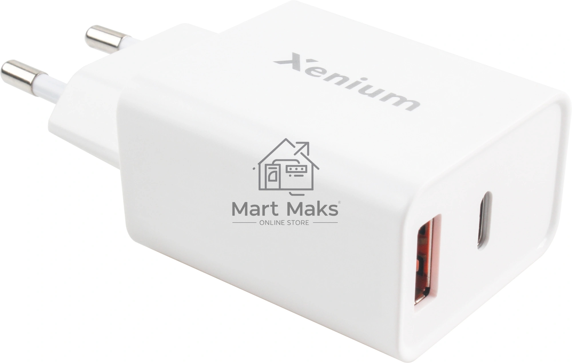 Сетевое зарядное устройство Xenium X332 25W 3A (PD+QC) (CCX332CW/00)