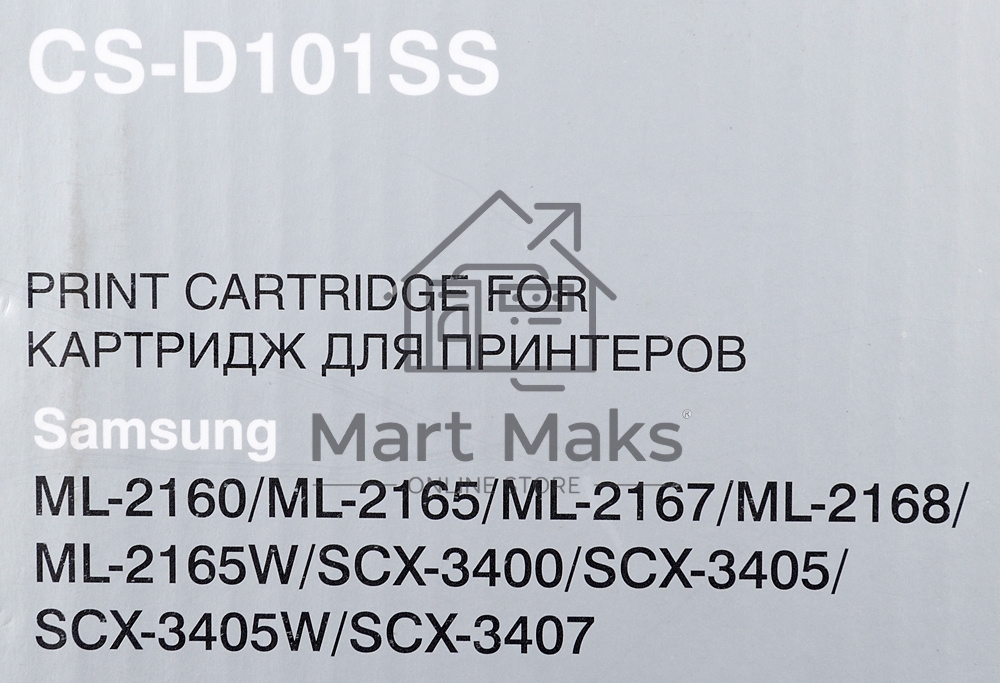 Картридж лазерный Cactus CS-D101SS черный (1500 стр.) для Samsung ML-2160/2165/2167/2168/SCX-3400/3405
