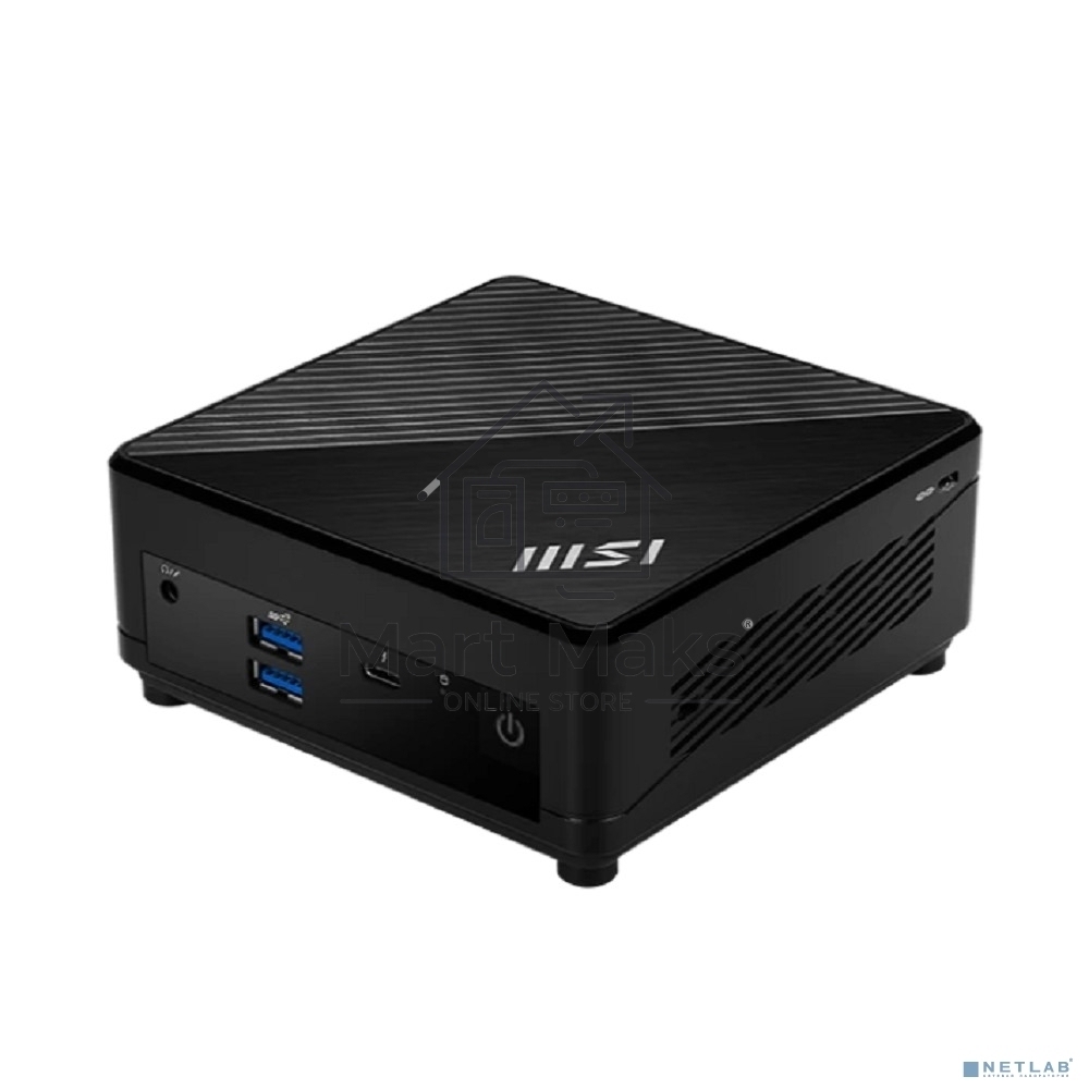 Неттоп MSI Cubi 5 1M-460BRU Core 7 150U (1.8) Graphics CR без ОС 2xGbitEth WiFi BT черный (936-B0A821-460)
