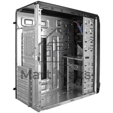 Компьютерный корпус Minitower ExeGate BAA-308U2-UNS500 (mATX, БП UNS500 с вент. 12см, 1хUSB/2хUSB 3.0, HD Audio, черный)