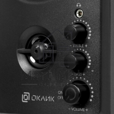 Акустическая система Oklick OK-164 2.0 белый 30Вт