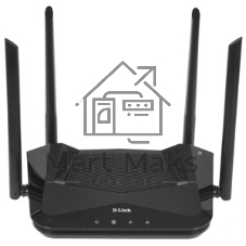 Двухдиапазонный гигабитный Wi-Fi 6 маршрутизатор D-Link DIR-X1530/RU/A1A AX1500 (466526)