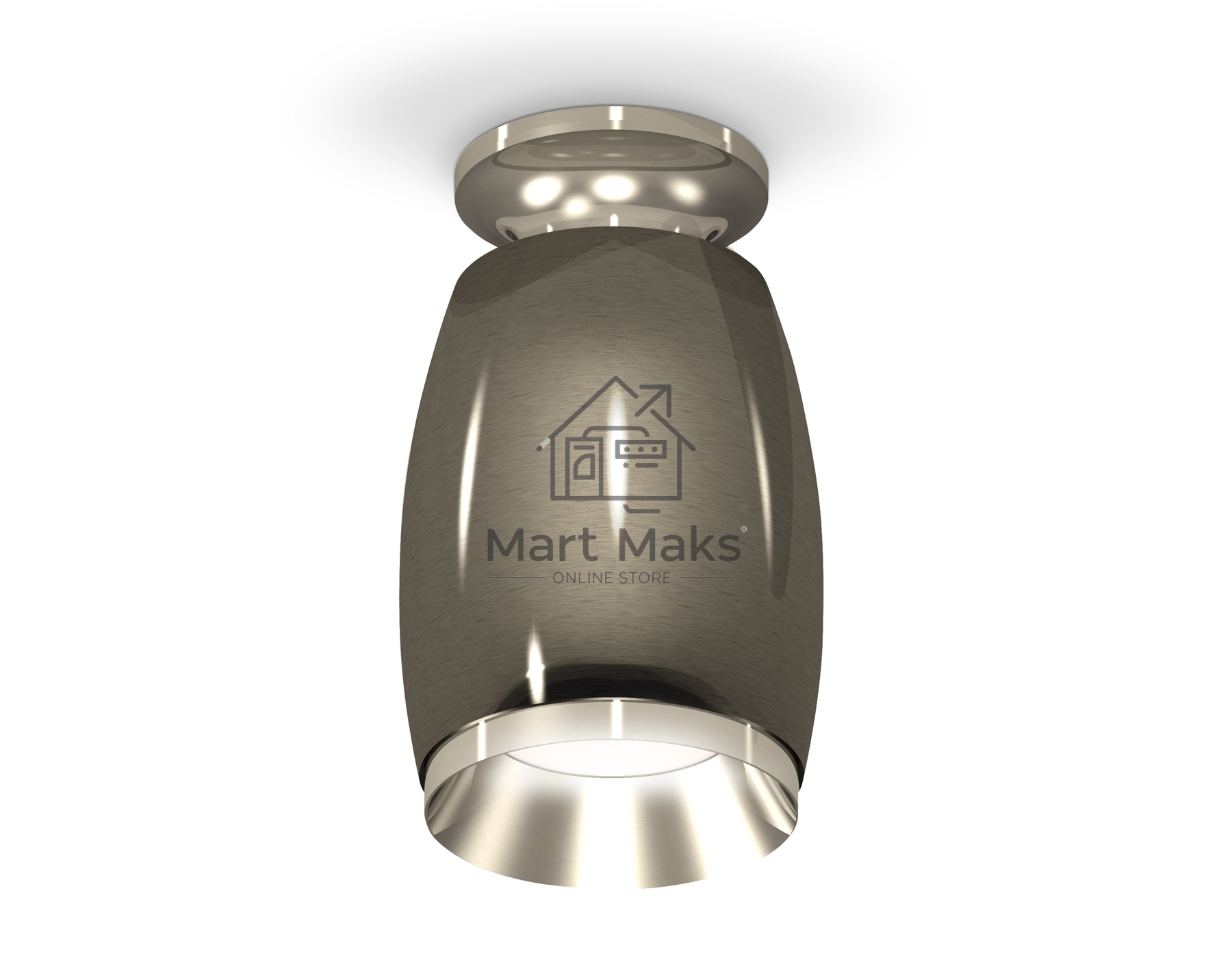 Светильник Ambrella Light XS1123040 DCH/PSL черный хром/серебро полированное MR16 GU5.3 (N6903, C1123, N7032)