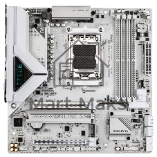 Материнская плата GIGABYTE B850M EAGLE WIFI6E ICE, AM5, AMD B850, 4xDDR5, 4xSATA, 2xM.2, 1xPCIe 5.0 x16, DisplayPort, HDMI, 1x2.5Gb LAN, USB Type-C, 3x3.5 мм, 7.1, microATX
