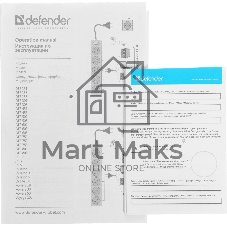 Сетевой фильтр Defender 5M DFS 755 5OUTL.