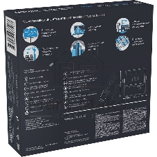 Прожектор светодиодный Gauss Qplus 10Вт 6500К 850лм IP65 графит. сер. 1/20