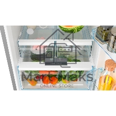 Холодильник Bosch KGN55VL21U нержавеющая сталь двухкамерный 375/105л морозилка снизу, No Frost