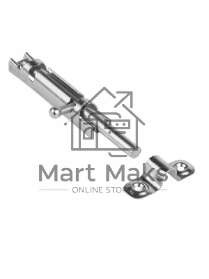 Задвижка накладная 80 цинк ЧЕТЫРЕ СЕЗОНА