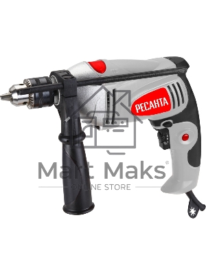 Дрель ударная Ресанта ДУ-16/1100МК 1100Вт патрон:кулачковый реверс