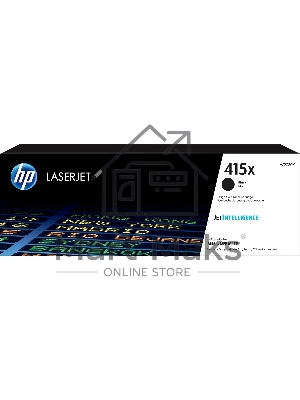 Картридж лазерный HP 415X W2030X черный для HP LJ M454/MFP M479 (7500стр.)