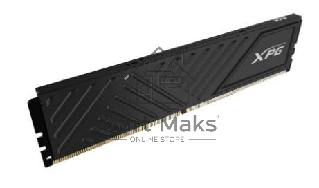 Оперативная память XPG Gammix D35, 32GB (1x32GB), DDR4, 3600MHz, CL18, DIMM, с радиатором, черный