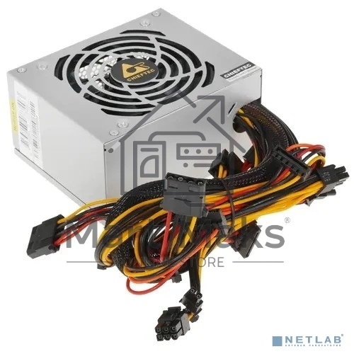 Блок питания Chieftec Smart BFX-450BS, 450Вт, 80 PLUS Bronze, 90мм, серебро