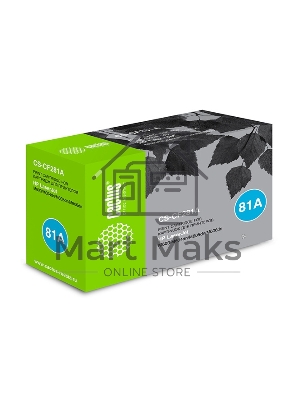 Картридж лазерный Cactus CS-CF281A черный (10500 стр.) для HP LJ Enterprise M630