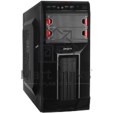 Компьютерный корпус Minitower ExeGate BAA-308U2-UNS500 (mATX, БП UNS500 с вент. 12см, 1хUSB/2хUSB 3.0, HD Audio, черный)