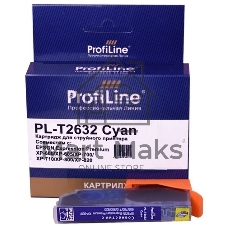 Картридж струйный ProfiLine PL-T2632 для принтеров Epson Expression Premium XP-600/XP-605/XP-700/XP-710/XP-800/XP-820 с чернилами Cyan
