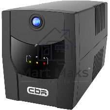 Источник бесперебойного питания CBR QTM-1500T-6I-LCUC / 1500ВА / 900Вт / 6 x IEC 320 C13 (компьютерный)