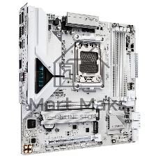 Материнская плата GIGABYTE B850M EAGLE WIFI6E ICE, AM5, AMD B850, 4xDDR5, 4xSATA, 2xM.2, 1xPCIe 5.0 x16, DisplayPort, HDMI, 1x2.5Gb LAN, USB Type-C, 3x3.5 мм, 7.1, microATX