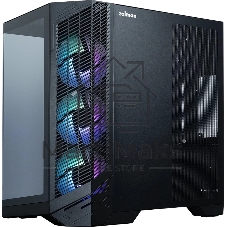 Корпус ZALMAN D50, ATX, BLACK, WINDOW, 2x3.5