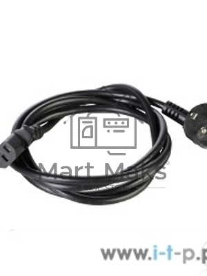 Шнур питания с заземлением IEC 60320 C13/EU-Schuko, 10А/250В (3x1,0), длина 5 м. (R-10-Cord-C13-S-5)