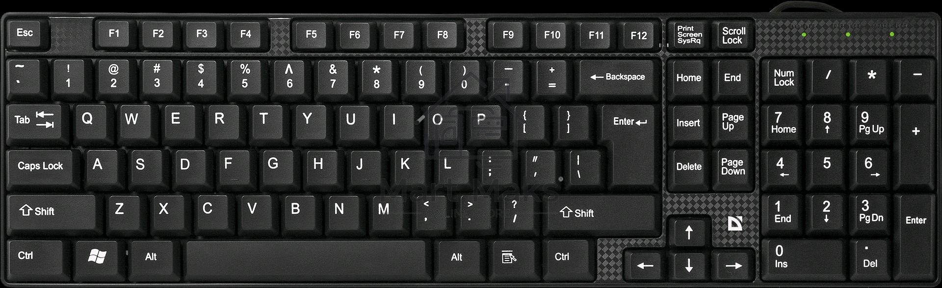 Клавиатура Defender Accent SB-720 проводная, USB, черный