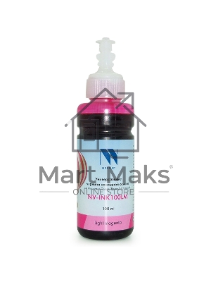 Чернила совместимые NVPrint NV-INK100U Light Magenta универсальные на водной основе для аппаратов Сanon/Epson/НР/Lexmark (100ml) (Китай)