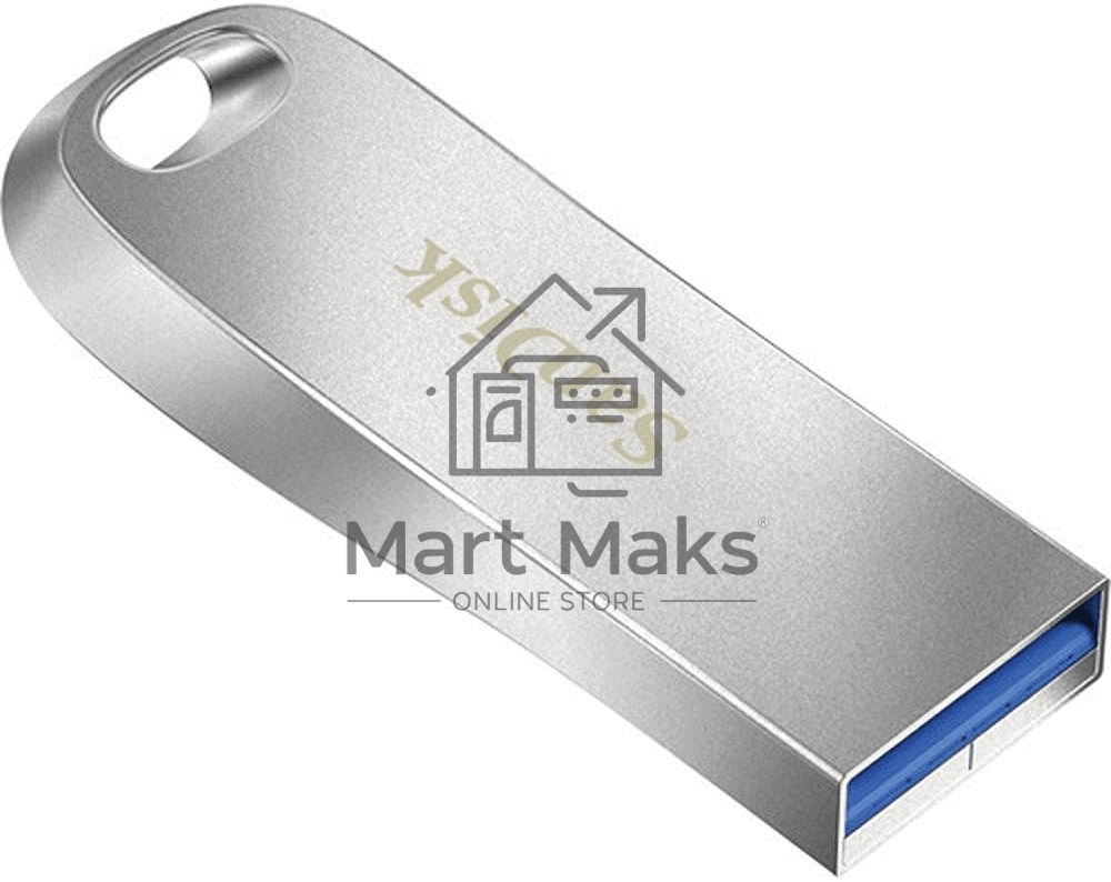 Флешка USB R/W SanDisk CZ74 Ultra Luxe, 256Gb USB 3.1 серебристый