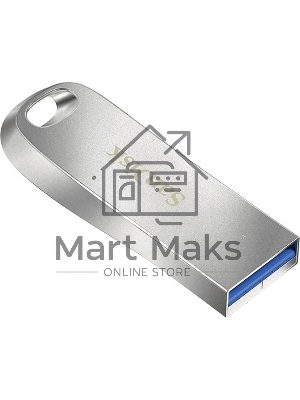 Флешка USB SanDisk CZ74 Ultra Luxe, 256Gb USB 3.1 серебристый