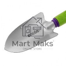 Совок посадочный широкий Palisad 85х300 мм, стальной, пластиковая рукоятка