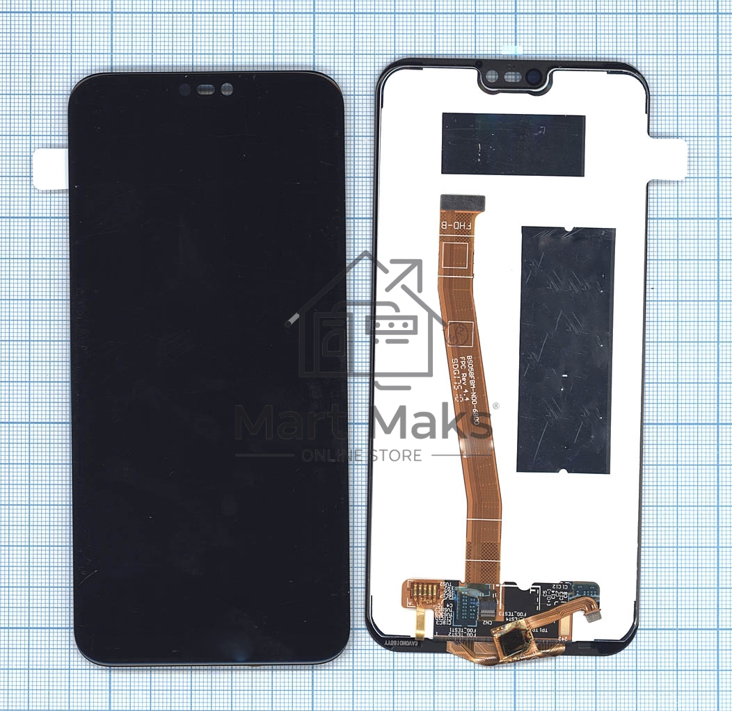 Дисплей для Huawei P20 Lite черный (COF)